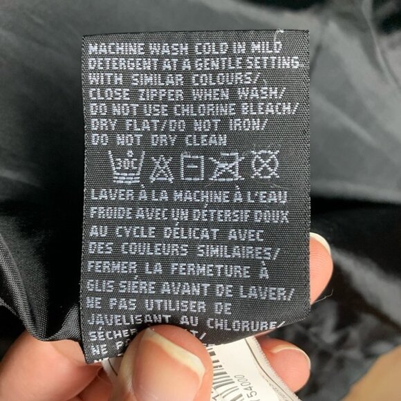 34. Oppenheimer Women’s Black Winter Coat Size Medium (Missing Hood) - Picture 7 of 13